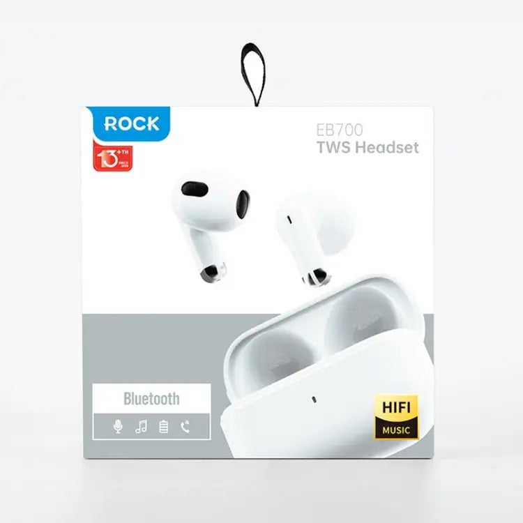 ROCK EB700 TWS Bluetooth 5.3 HIFI Music Earphones EB700 - EB700 - Apple Accessories