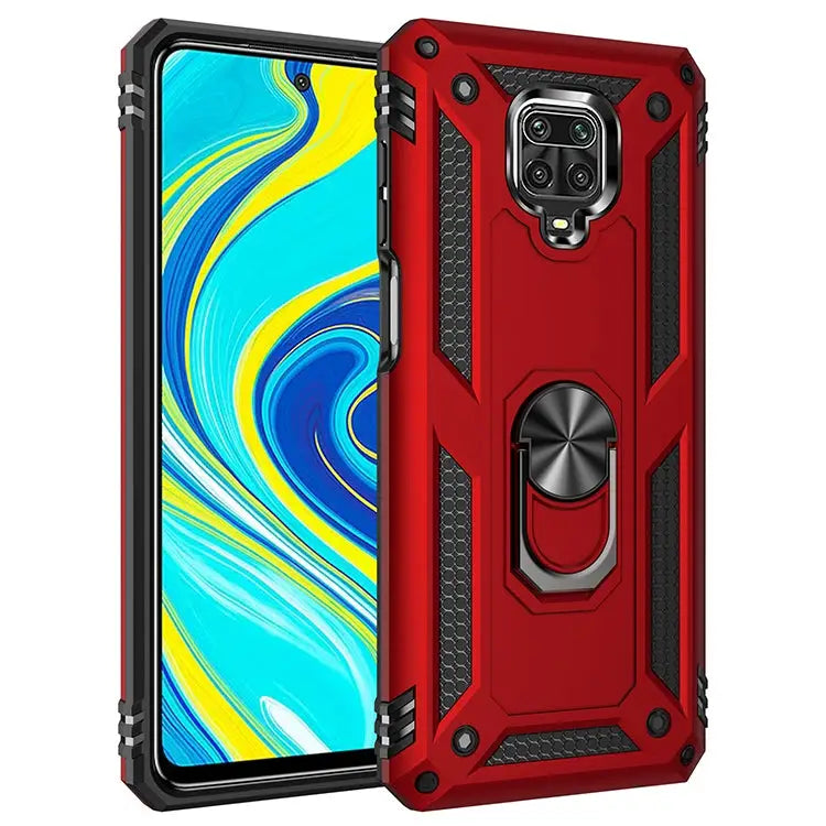 Shockproof TPU + PC Protective Case with 360 Degree Rotating Holder For Samsung Galaxy Note20 Ultra For Xiaomi Redmi