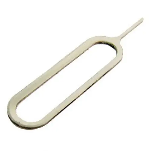 SIM Card Tray Holder Eject Pin Key Tool for iPhone Galaxy Huawei Xiaomi HTC and Other Smart Phones - No Box