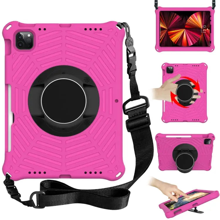 Spider King EVA Protective Case with Adjustable Shoulder Strap & Holder & Pen Slot For iPad 9.7 2018 & 2017 / Pro 9.7