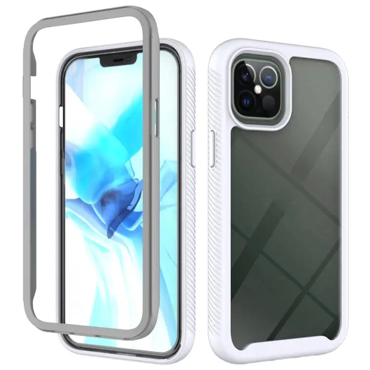 Starry Sky Solid Color Series Shockproof PC + TPU Protective Case For iPhone 12 mini For iPhone 12 / 12 Pro For iPhone
