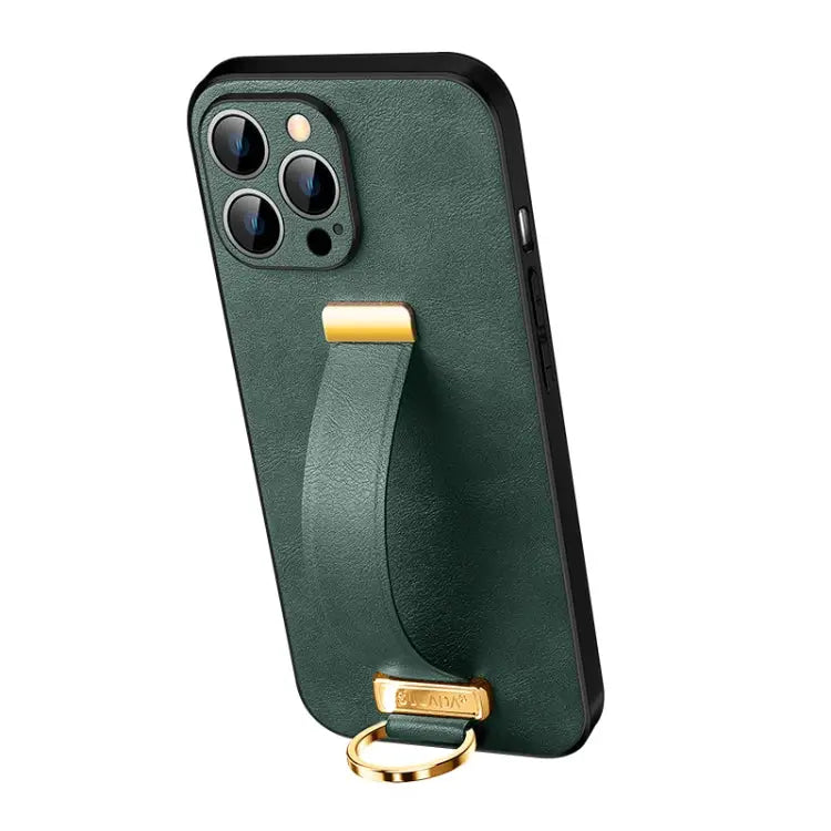 SULADA Cool Series PC + Leather Texture Skin Feel Shockproof Phone Case For Samsung Galaxy Z Fold2 For Samsung Galaxy Z