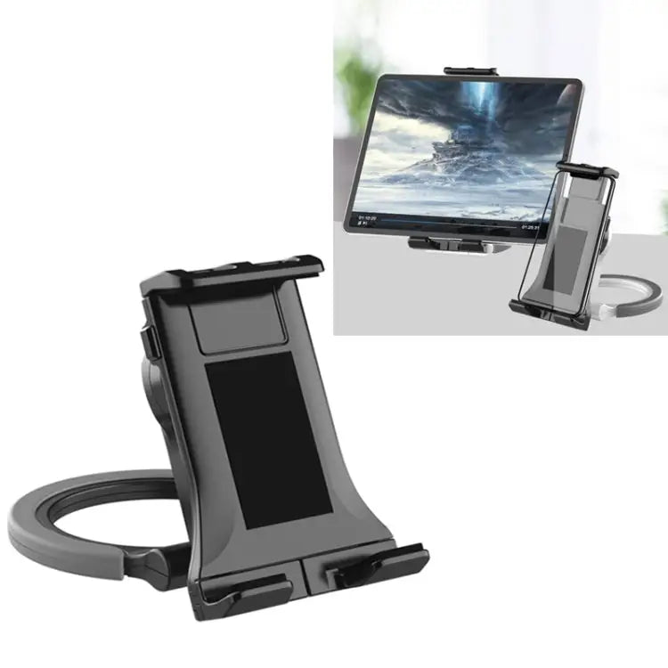 Two-in-one Multifunctional Wall-mounted Desktop Phone Computer Bracket Black Nano Stickers White Nano Stickers Black