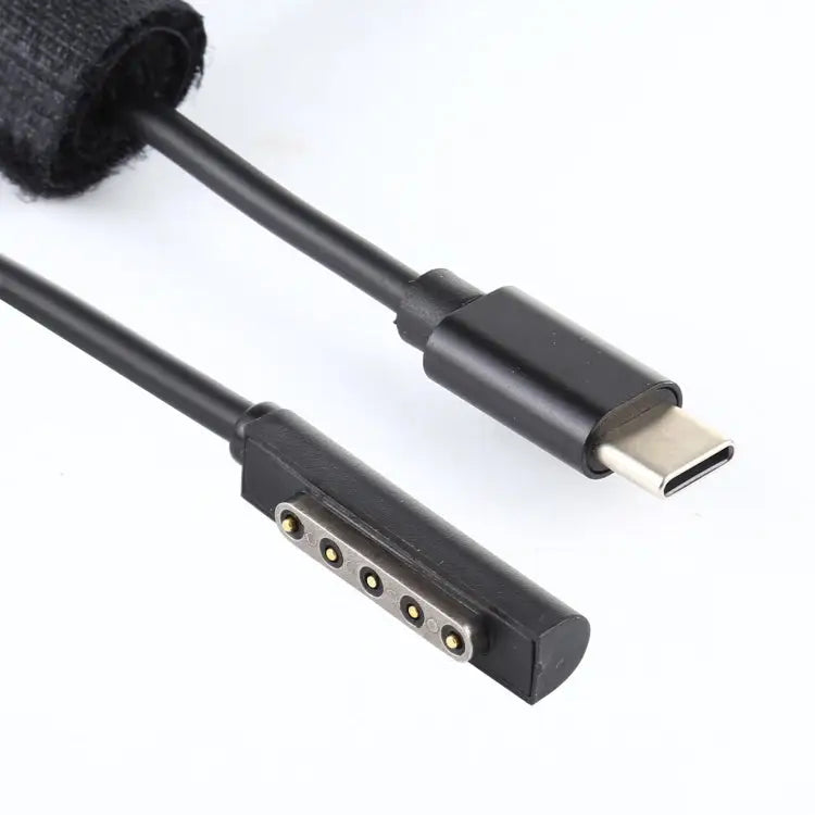 USB-C / Type-C Power Supply PD 65W Fast Charging Cable for Microsoft Surface Pro 2 Cable Length: 1.5m