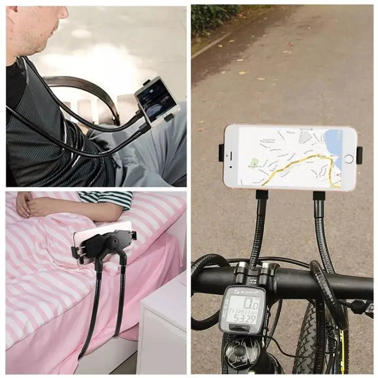 XWJ-0801 Universal Long Arm Table Holder Gooseneck Lazy Neck Cell Phone Holder