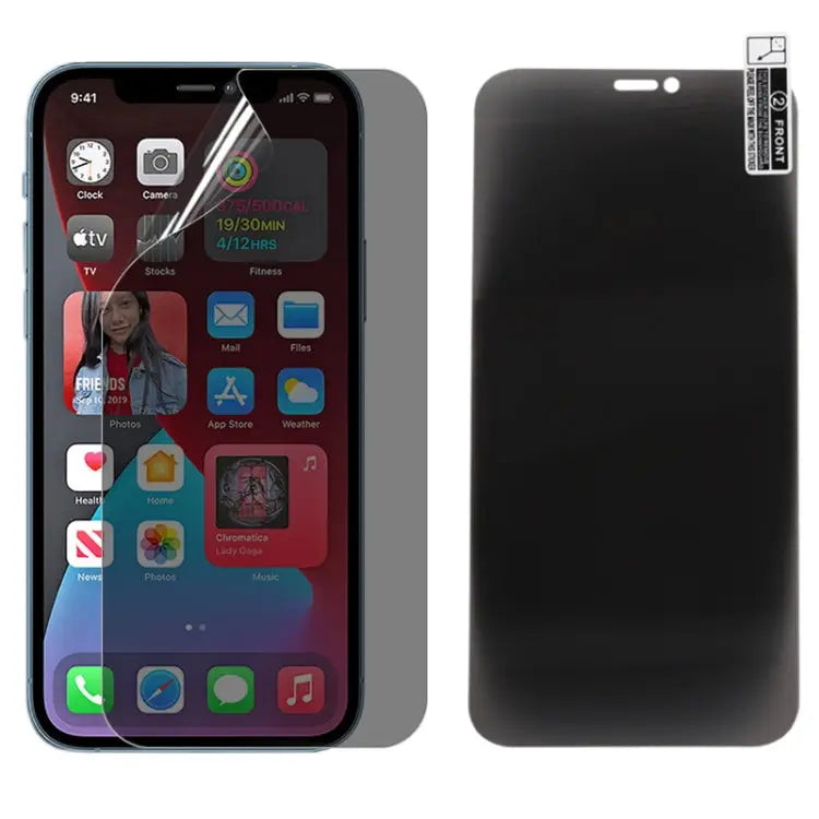0.1mm 2.5D Full Cover Anti-spy Screen Protector Explosion-proof Hydrogel Film For iPhone 12 mini (1 PCS) For iPhone 12
