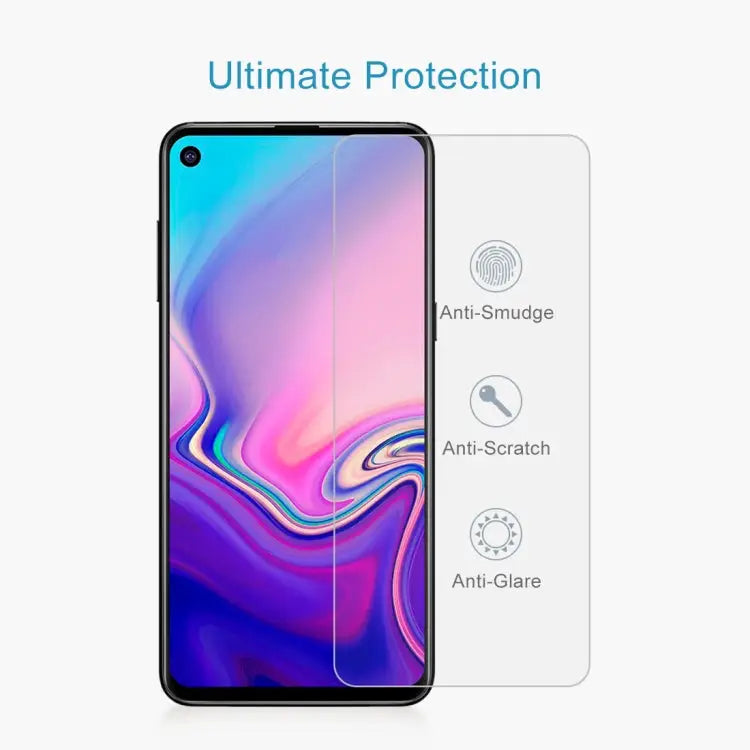 0.26mm 9H 2.5D Explosion-proof Tempered Glass Film for Galaxy A8s For Galaxy A8s - For Galaxy A8s