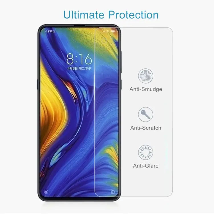 0.26mm 9H 2.5D Explosion-proof Tempered Glass Film for Xiaomi Mi Mix 3 / Mi Mix 3 5G - Xiaomi Mi Mix 3 / Mi Mix 3 5G (1