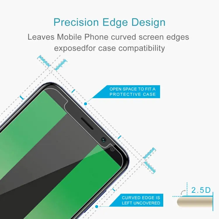 0.26mm 9H 2.5D Tempered Glass Film for Huawei Mate 10 Lite For Mate 10 Lite - For Mate 10 Lite