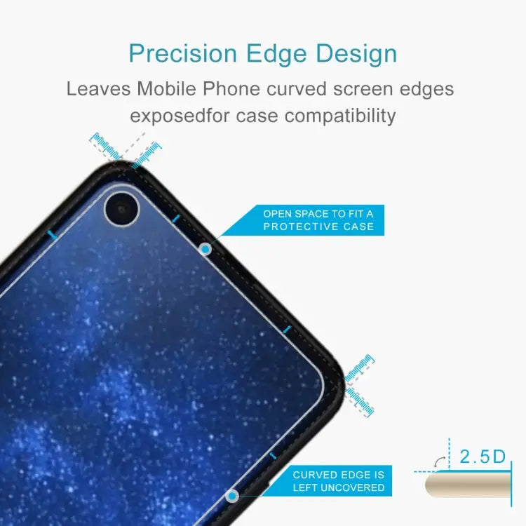 0.26mm 9H 2.5D Tempered Glass Film for Motorola Moto P50 For Moto P50 - For Moto P50