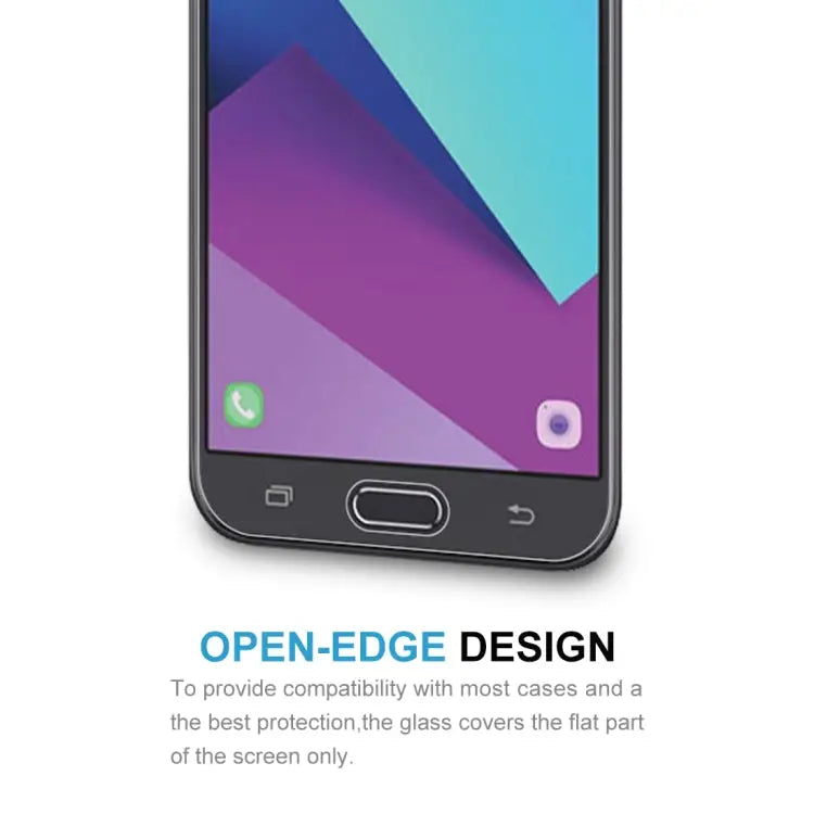 0.26mm 9H 2.5D Tempered Glass Film for Samsung Galaxy J7 V For Galaxy J7 V(1 PC) - For Galaxy J7 V(1 PC)
