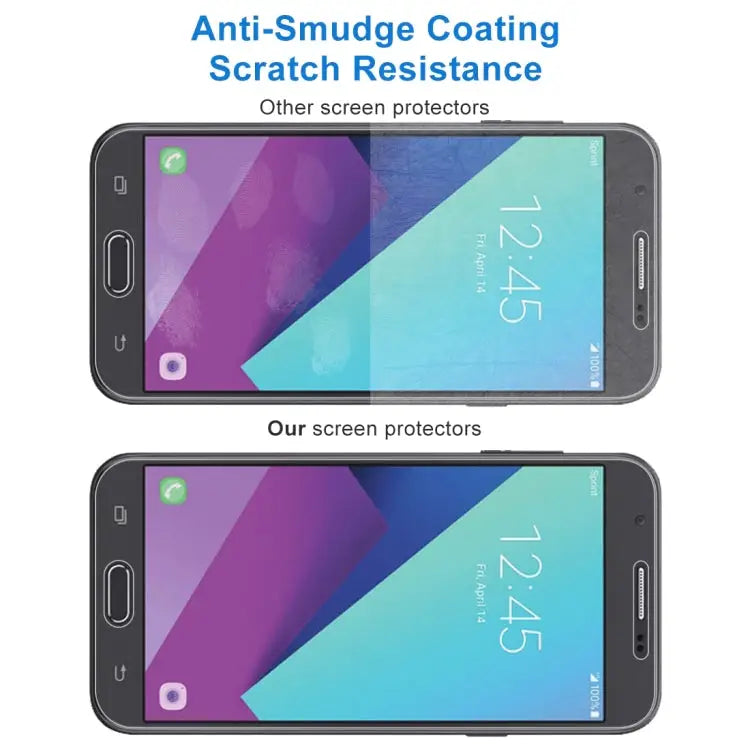 0.26mm 9H 2.5D Tempered Glass Film for Samsung Galaxy J7 V For Galaxy J7 V(1 PC) - For Galaxy J7 V(1 PC)