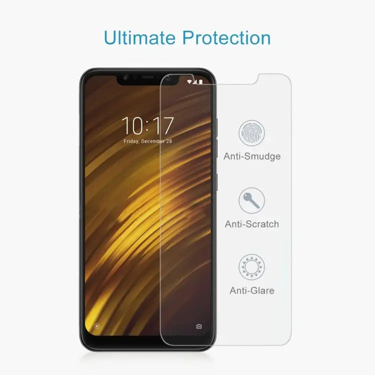 0.26mm 9H 2.5D Tempered Glass Film for Xiaomi POCO F1 - For Xiaomi POCO F1(1 PC)