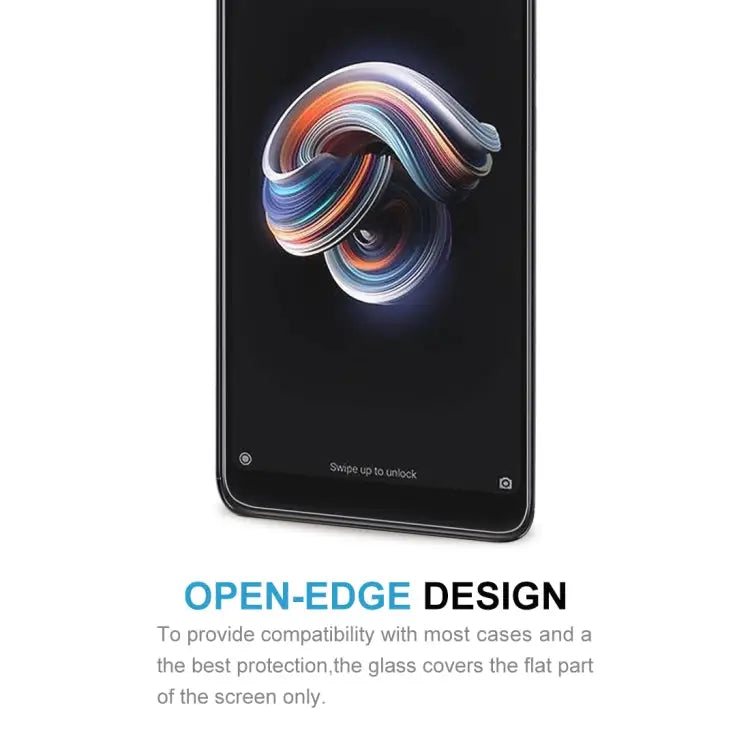 0.26mm 9H Surface Hardness 2.5D Curved Edge Tempered Glass Film for Xiaomi Redmi Note 5 Pro - For Redmi Note 5 Pro (1
