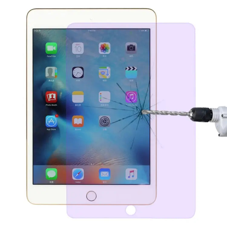 0.33mm 9H 2.5D Anti Blue-ray Explosion-proof Tempered Glass Film for iPad mini 5 / mini 4 For iPad mini 5 / 4