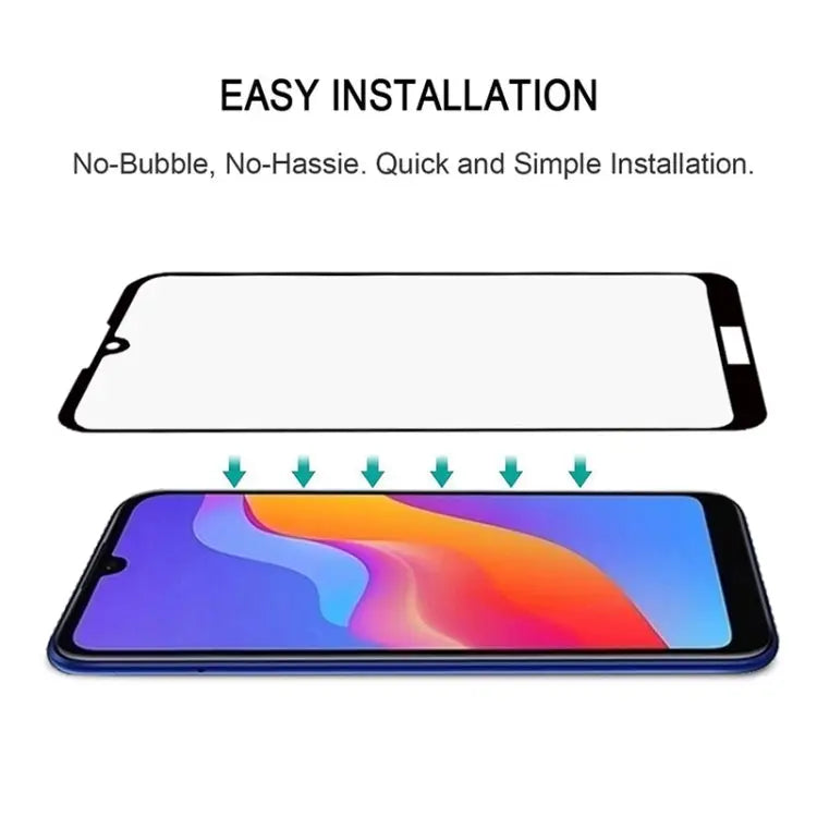 0.3mm 9H 2.5D Full Screen Tempered Glass Film for Huawei Honor 8A For Huawei Honor Play 8A - For Huawei Honor Play 8A