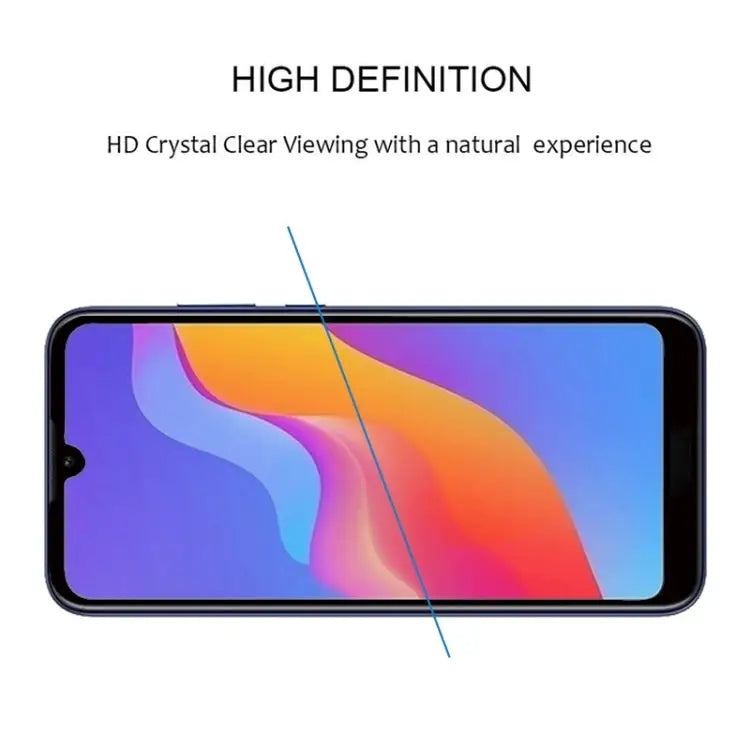 0.3mm 9H 2.5D Full Screen Tempered Glass Film for Huawei Honor 8A For Huawei Honor Play 8A - For Huawei Honor Play 8A