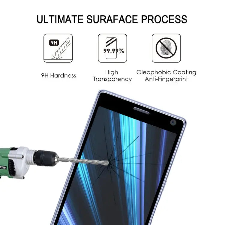0.3mm 9H 3D Full Screen Tempered Glass Film for Sony Xperia XA3 Sony Xperia XA3 - Sony Xperia XA3