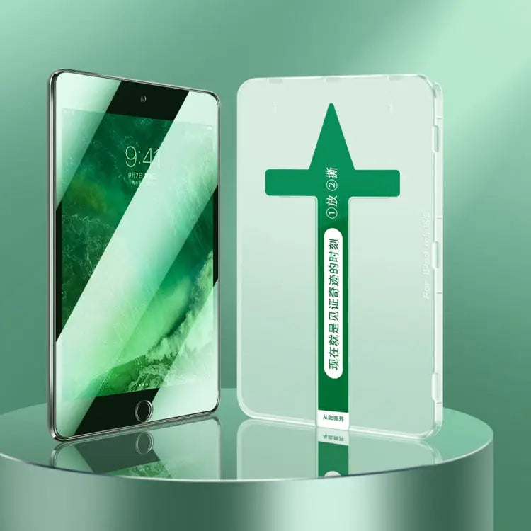 0.3mm Easy Install Green Light Eye-Protection Tempered Glass Film For iPad mini 5 / mini 4 For iPad mini 6 For iPad 9.7