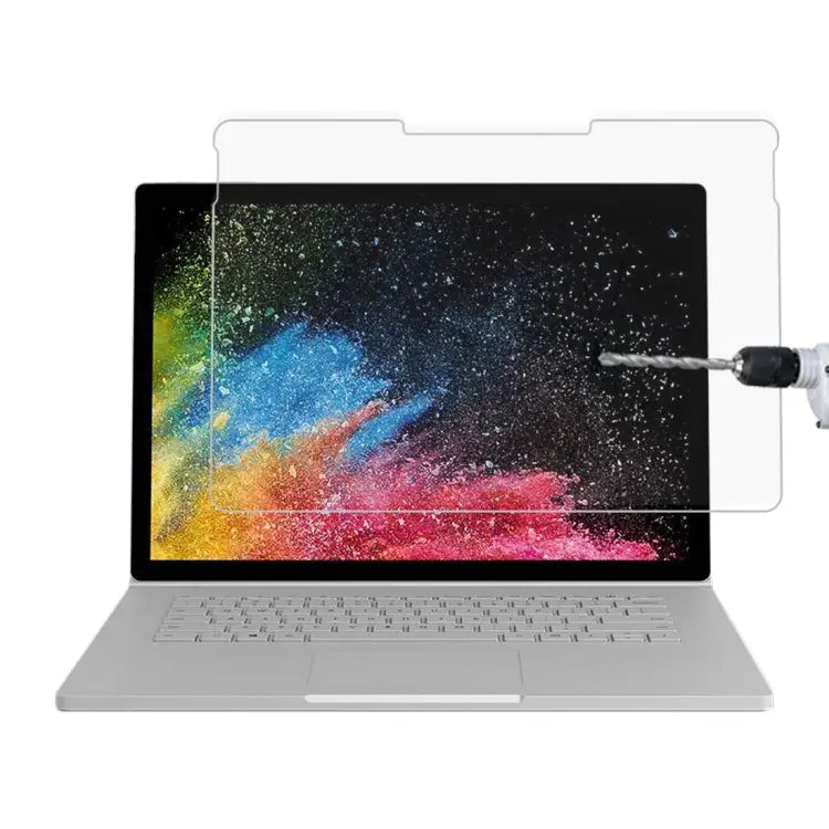 0.4mm 9H Surface Hardness Full Screen Tempered Glass Film for Microsoft Surface Book 2 13.5 inch For Surface Book 2