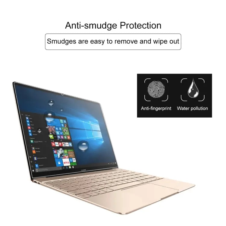 0.4mm 9H Surface Hardness Full Screen Tempered Glass Film for Huawei MateBook X 13.3 inch MateBook X 13.3 inch