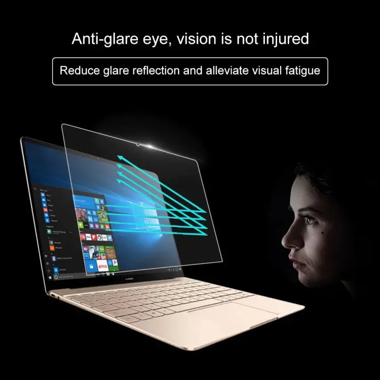 0.4mm 9H Surface Hardness Full Screen Tempered Glass Film for Huawei MateBook X 13.3 inch MateBook X 13.3 inch