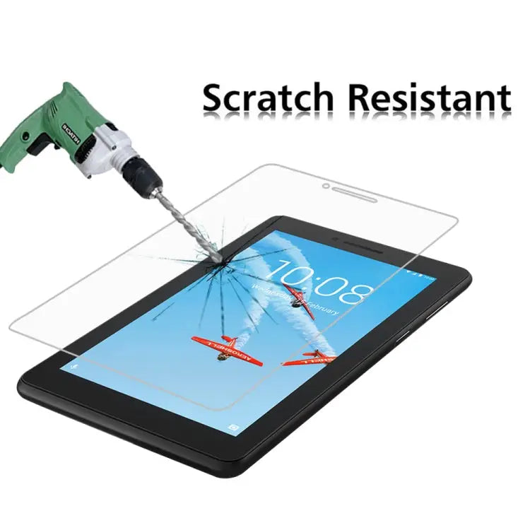0.4mm 9H Surface Hardness Full Screen Tempered Glass Film for Lenovo Tab E7 Lenovo Tab E7 - Lenovo Tab E7