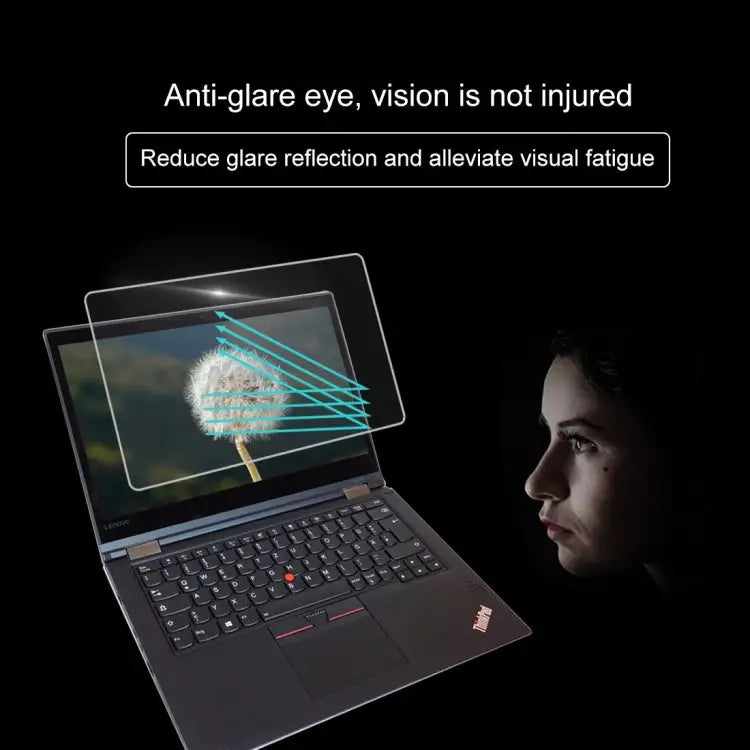 0.4mm 9H Surface Hardness Full Screen Tempered Glass Film for Lenovo ThinkPad Yoga 370 13.3 inch Yoga 370 - Yoga 370