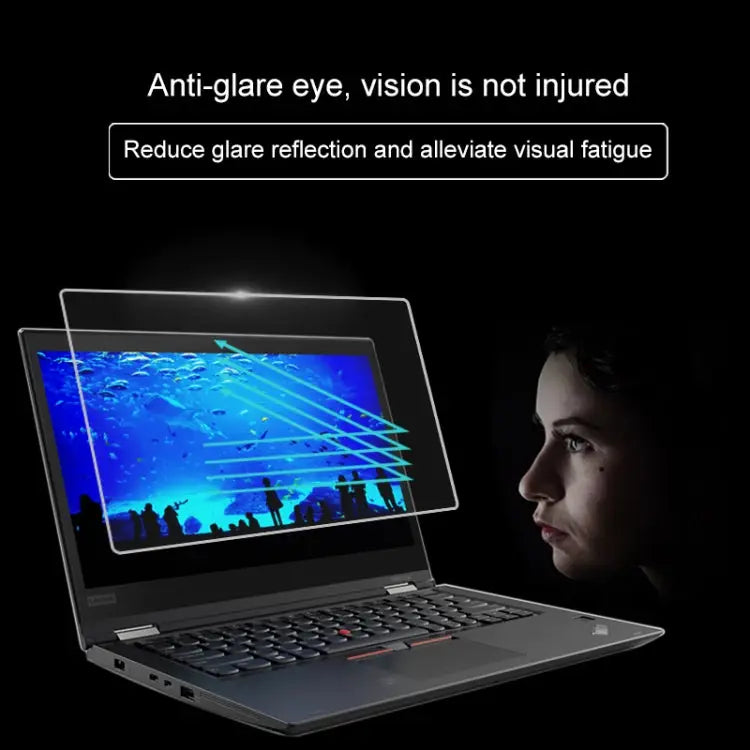 0.4mm 9H Surface Hardness Full Screen Tempered Glass Film for Lenovo ThinkPad X380 Yoga 13.3 inch X380 Yoga - X380 Yoga