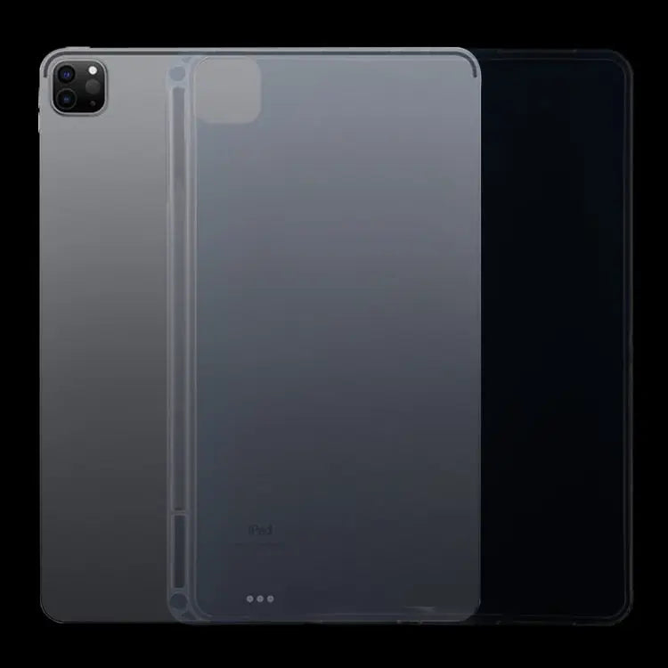 0.75mm Transparent TPU Protective Case with Pen Slot For iPad Pro 11 inch 2020 For iPad Pro 12.9 inch 2020 - For iPad
