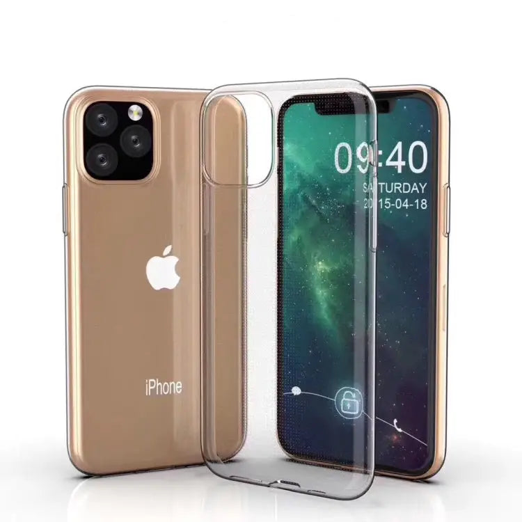 0.75mm Ultra-thin Shockproof TPU Protective Case for iPhone 11 - For iPhone 11