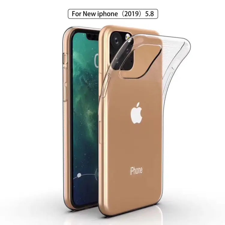 0.75mm Ultra-thin Shockproof TPU Protective Case for iPhone 11 Pro - For iPhone 11 Pro