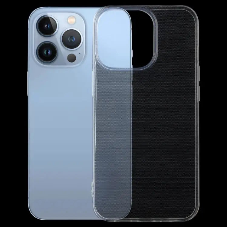0.75mm Ultra-thin Transparent TPU Soft Protective Case For iPhone 13 Pro For iPhone 13 Pro Max - For iPhone 13 Pro Max