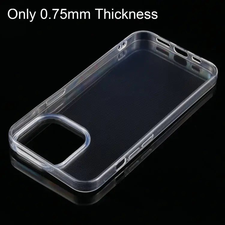 0.75mm Ultra-thin Transparent TPU Soft Protective Case For iPhone 13 Pro For iPhone 13 Pro Max - Apple Accessories