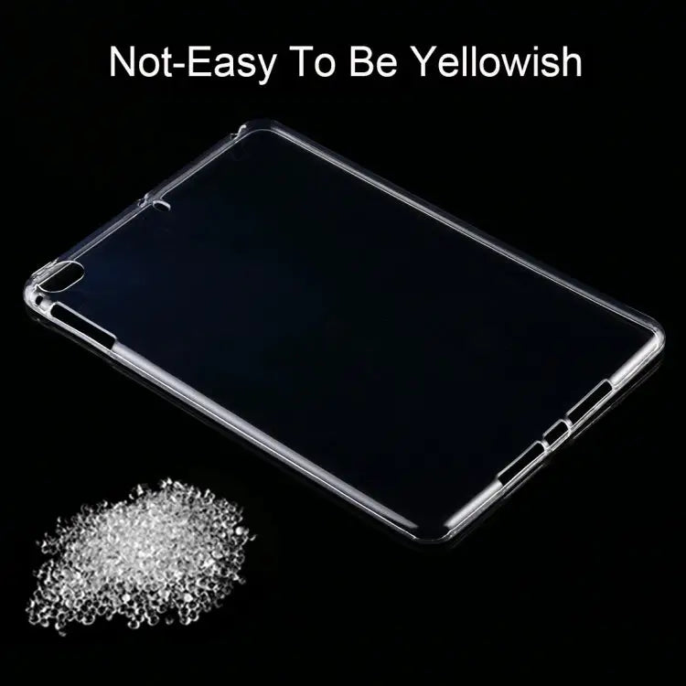 0.75mm Ultrathin Transparent TPU Soft Protective Case For iPad mini 4 / 5 For Galaxy Tab A 8.0 & S Pen (2019)