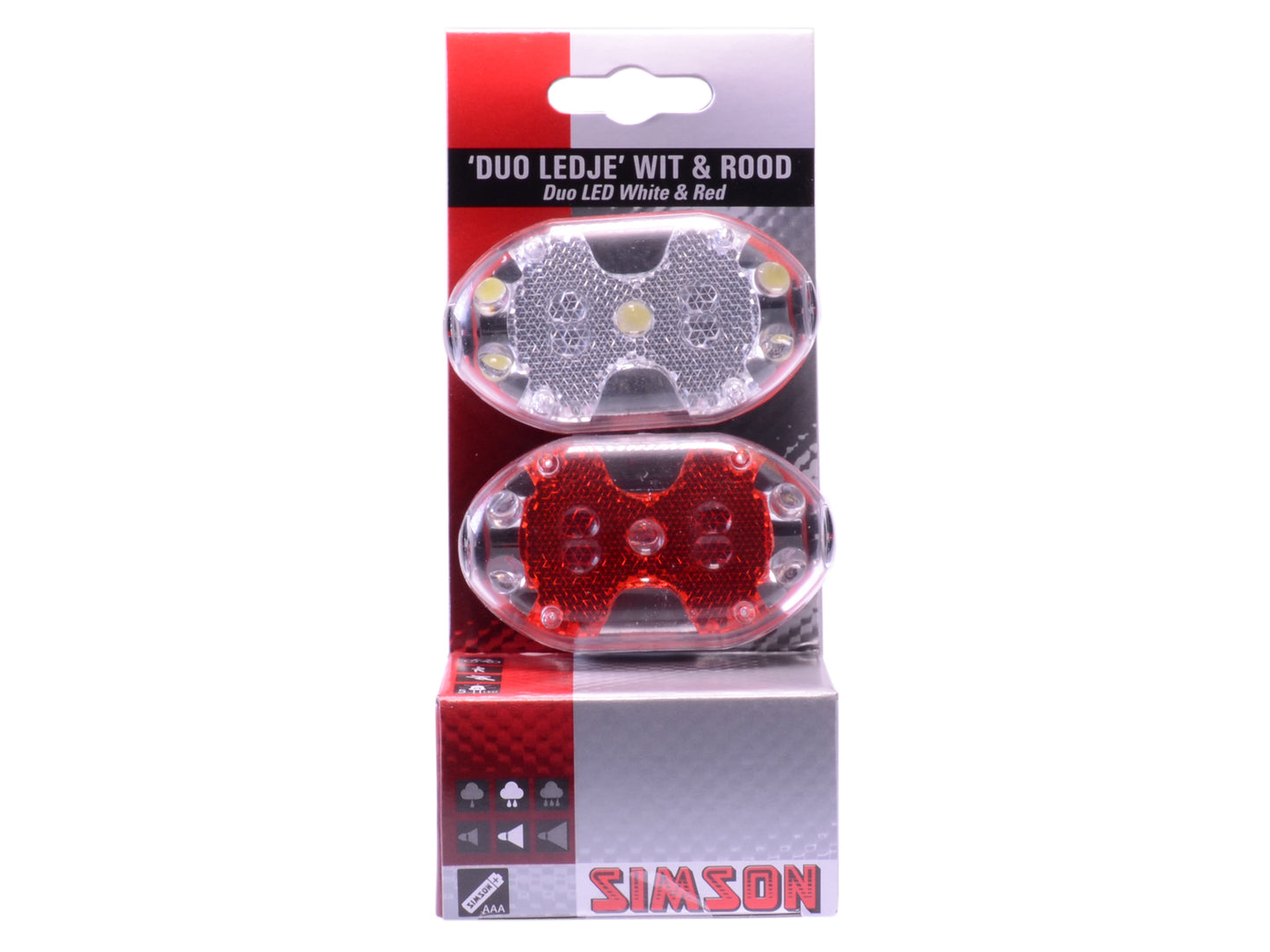 RE0801A Simson batterij verlichting set