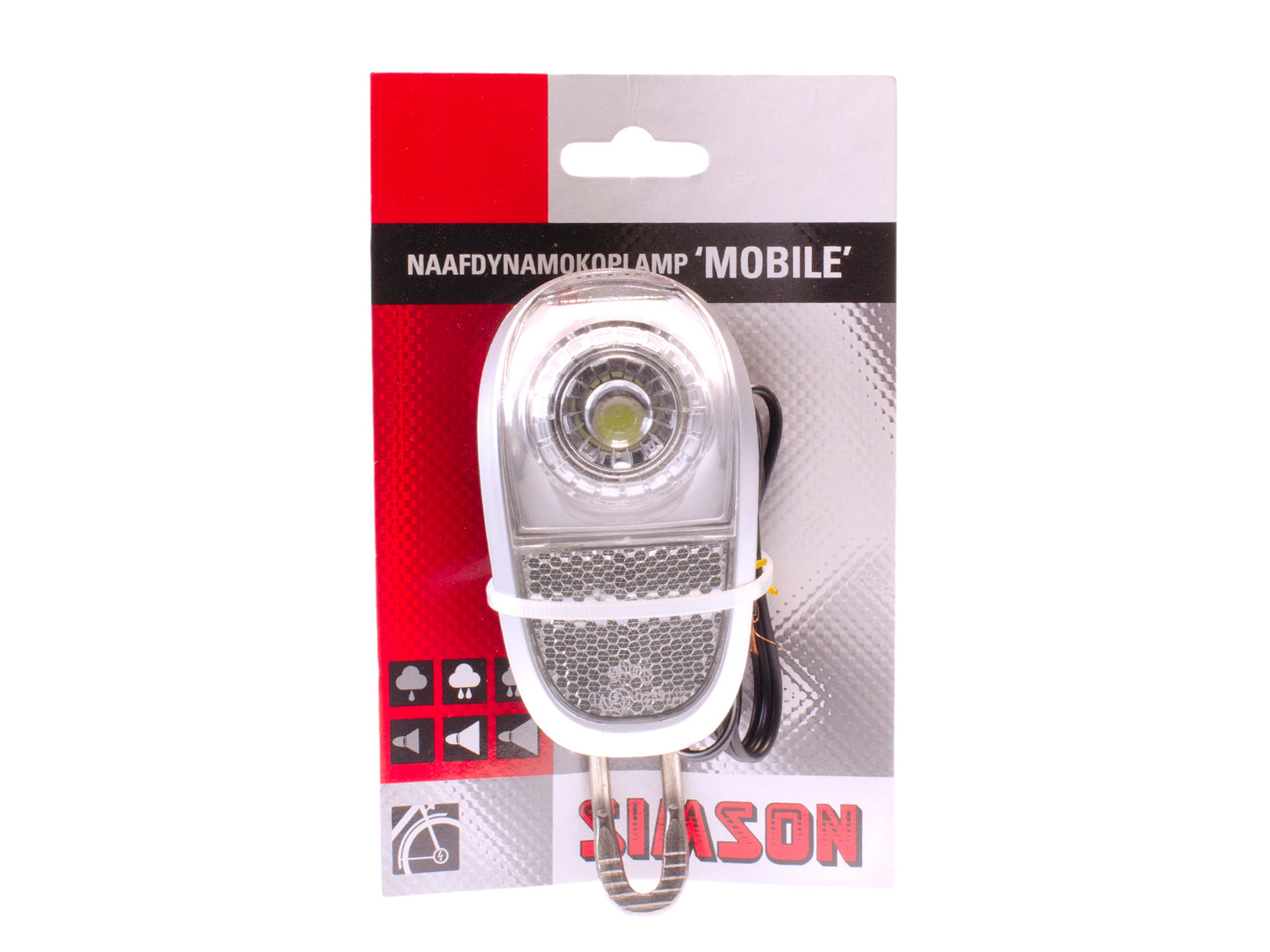 RE0803A Simson naafdynamo koplamp LED