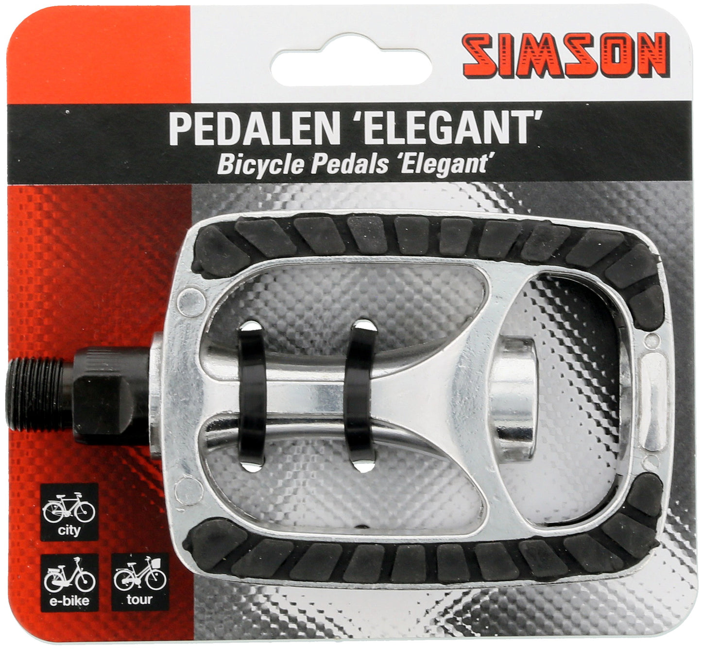 RE0202A Simson pedalen 'Elegant'