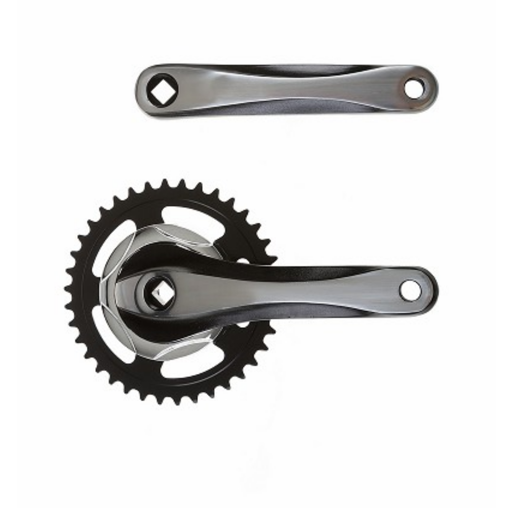 FF1301A Crankset alu zw-zilver
