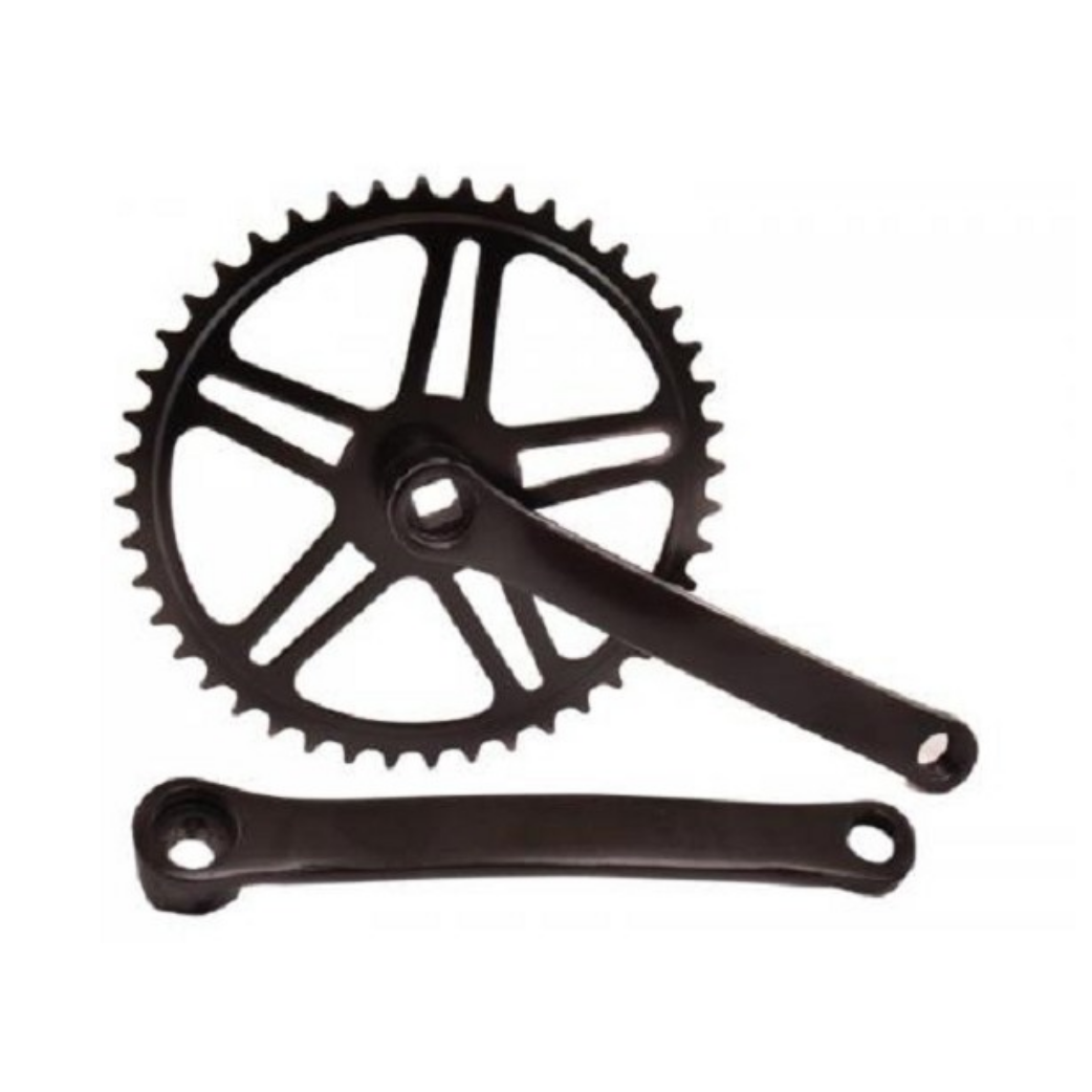 FB1301A crankstel 44T spieloos Zwart [p]
