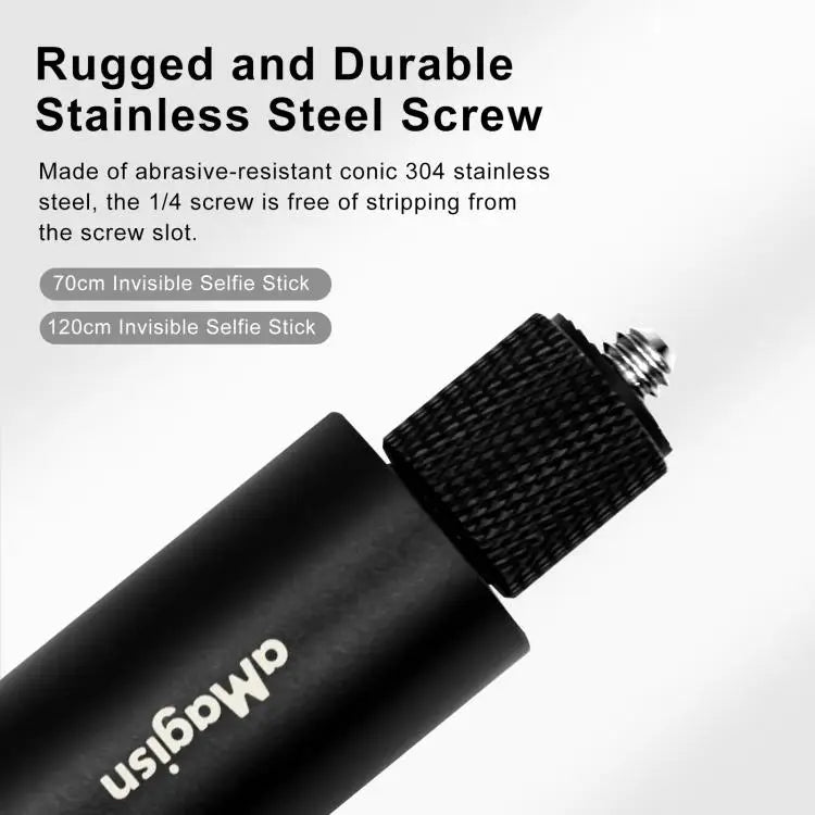 1.2m Action Camera Accessories Selfie Stick for Insta360 ONE X and ONE Sport Camera Handle Accessories 1.2m
