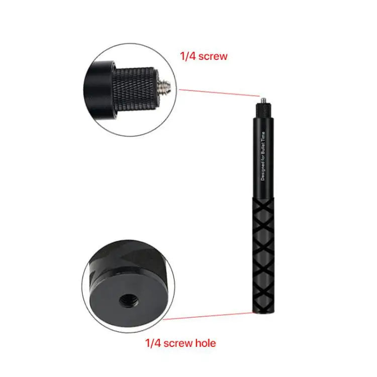 1.2m Action Camera Accessories Selfie Stick for Insta360 ONE X and ONE Sport Camera Handle Accessories 1.2m