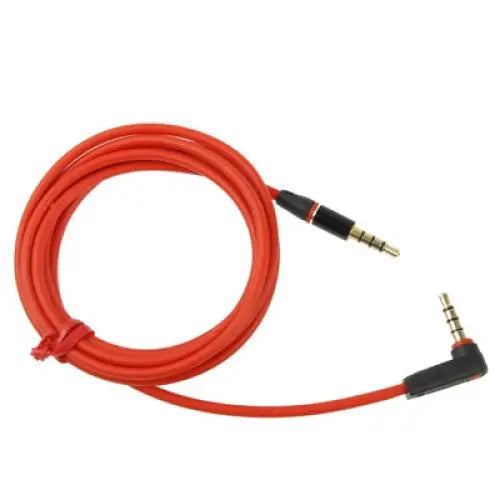 1.2m Aux Audio Cable 3.5mm Elbow to Straight Male Compatible with Phones Tablets Headphones MP3 Player Car/Home Stereo