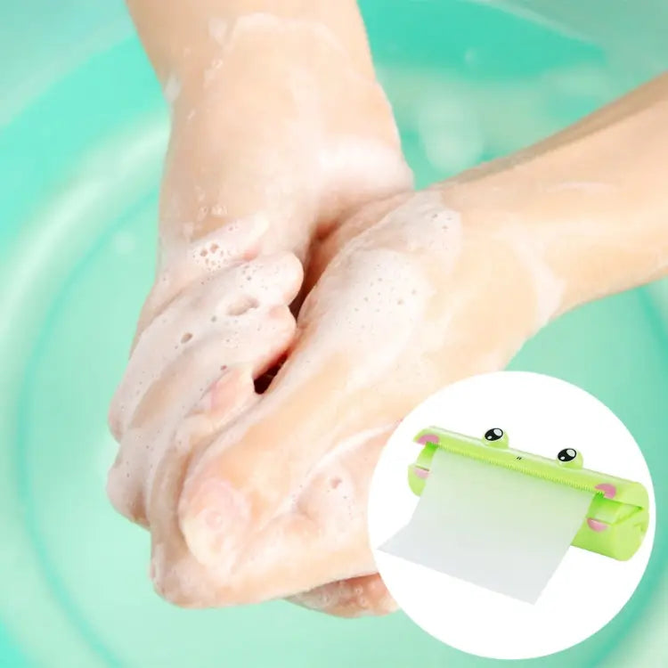 1.2m Frog Pattern Hand Washing Convenient Scented Soap Sheets Random Color Delivery Delivery Soap Sheets - Soap Sheets