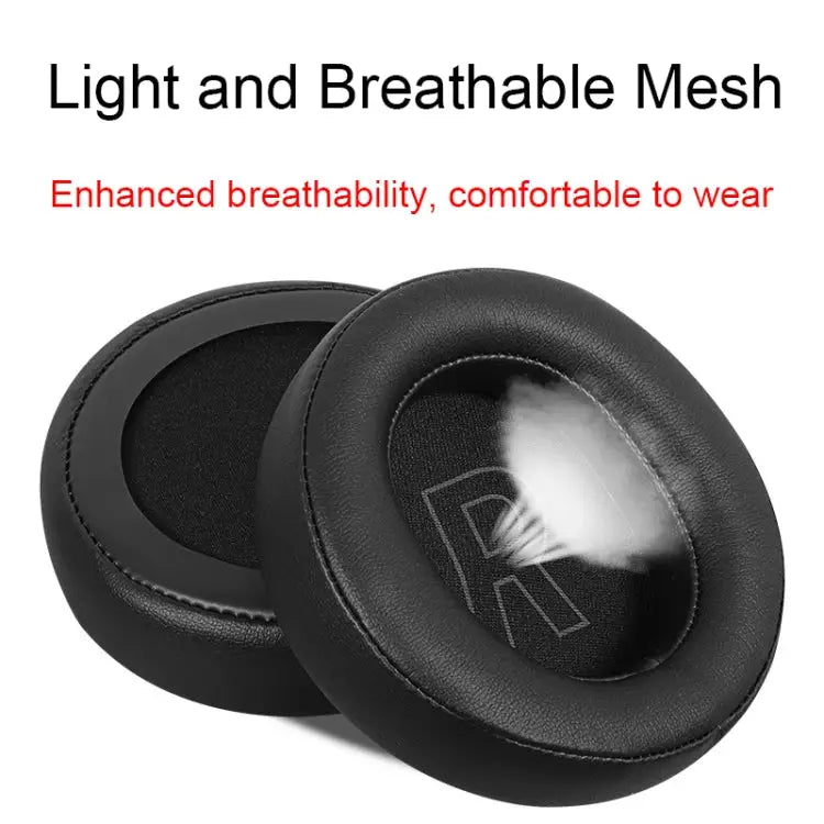 1 Pair For Edifier G5BT Leather Headset Breathable Sponge Cover For Edifier G5BT - For Edifier G5BT / Black
