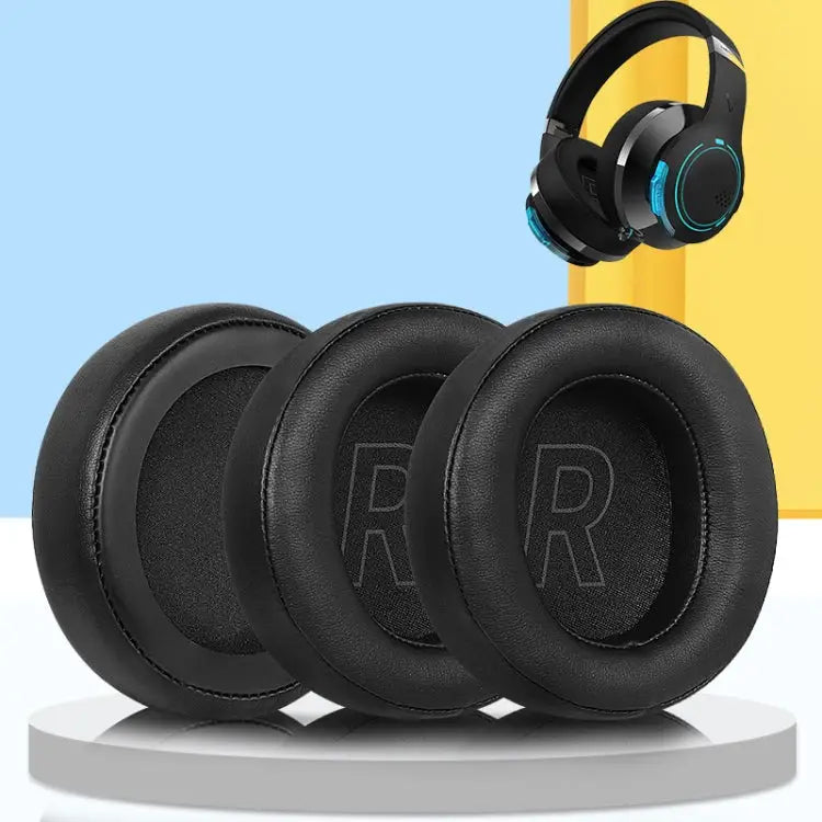 1 Pair For Edifier G5BT Leather Headset Breathable Sponge Cover For Edifier G5BT - For Edifier G5BT / Black