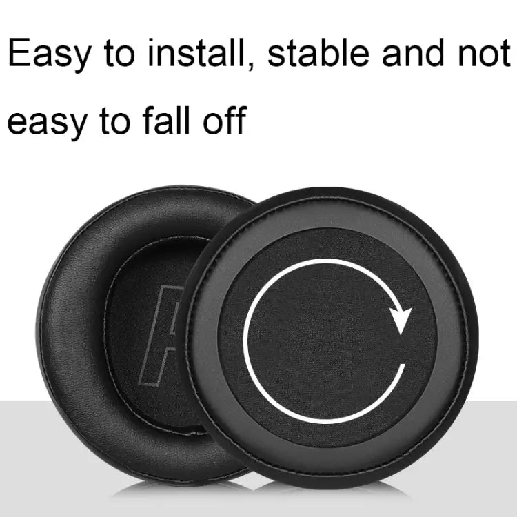 1 Pair For Edifier G5BT Leather Headset Breathable Sponge Cover For Edifier G5BT - For Edifier G5BT / Black