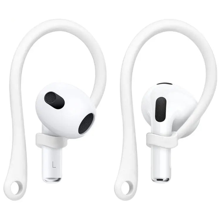 1 Pair imak Wireless Earphones Silicone Anti-lost Lanyard Ear Hook For AirPods 3 - For AirPods 3 - Apple Accessories