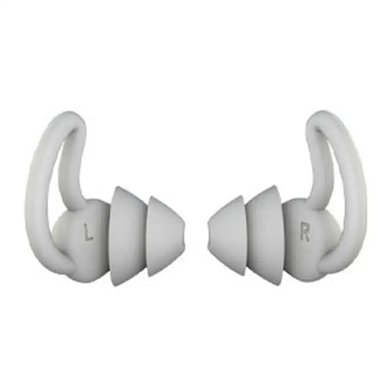 1 Pair Shark Fin Nnti-falling and Noise-reducing Earplugs Anti-Noise Earplugs For Sleeping Dormitory Noise Reduction