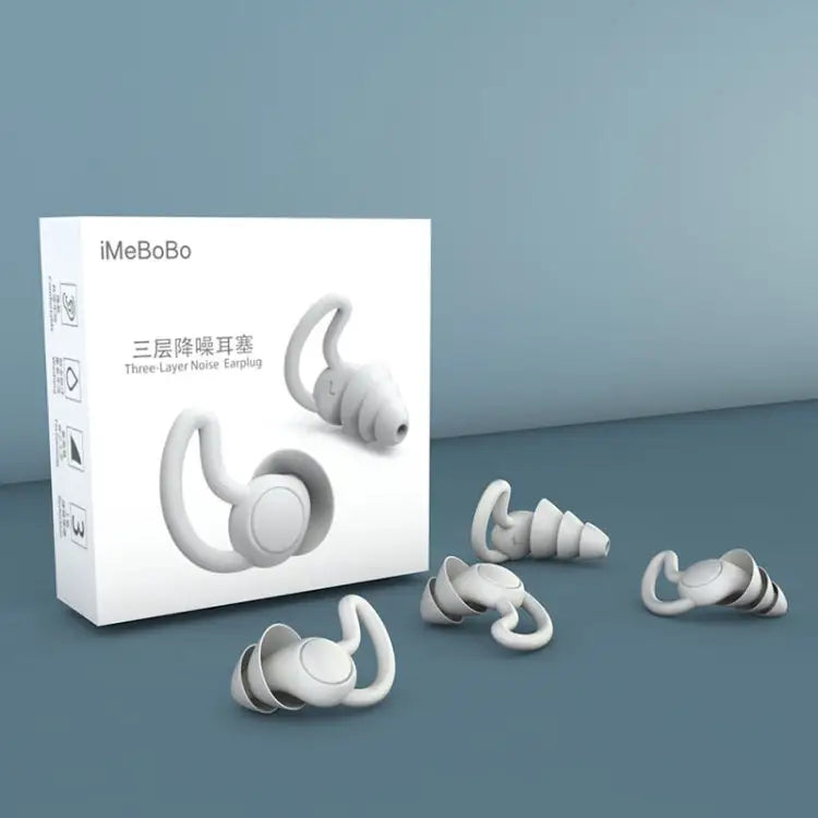 1 Pair Shark Fin Nnti-falling and Noise-reducing Earplugs Anti-Noise Earplugs For Sleeping Dormitory Noise Reduction